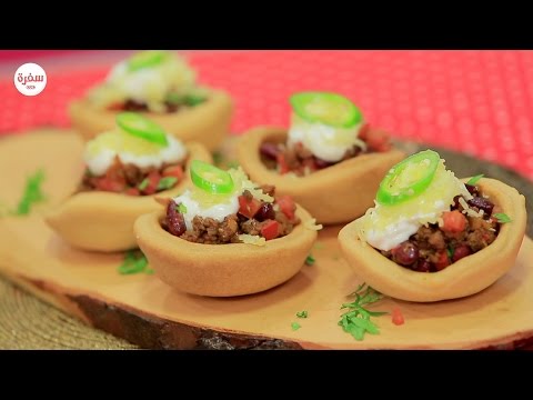 شاهد طريقة عمل أكواب التاكو