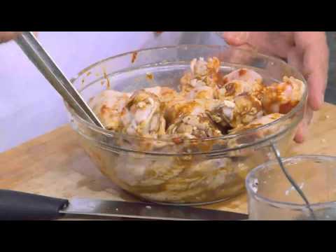 شاهد طريقة عمل أجنحة الدجاج بالصلصة الحارة