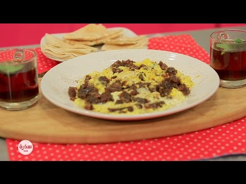 شاهد طريقة عمل بيض بالعجوة