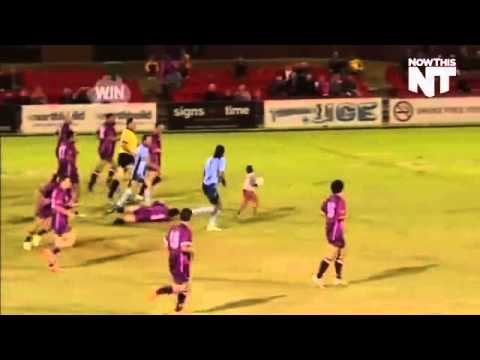 إيقاف مباراة رجبي للسماح لطفل بإحراز هدف