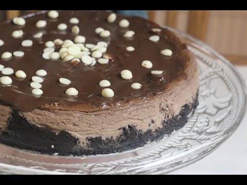 شاهدطريقة عمل تشيز كيك بالشوكولاتة