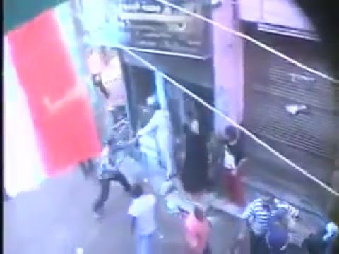 شاهد لحظة هجوم مسلح على أحد المتاجر في الغربية