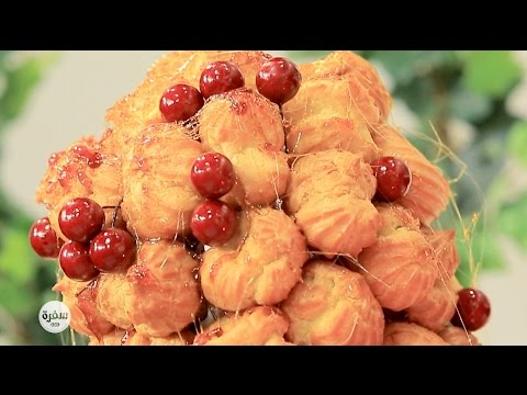 طريقة عمل عجينة الشو بالكراميل