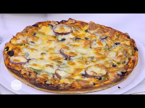 طريقة عمل بيتزا سائلة