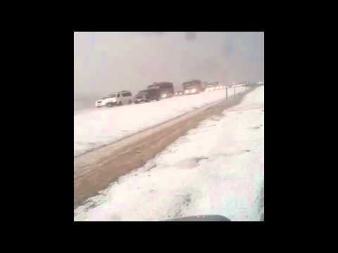 الثلوج تضرب مناطق واسعة في السعودية