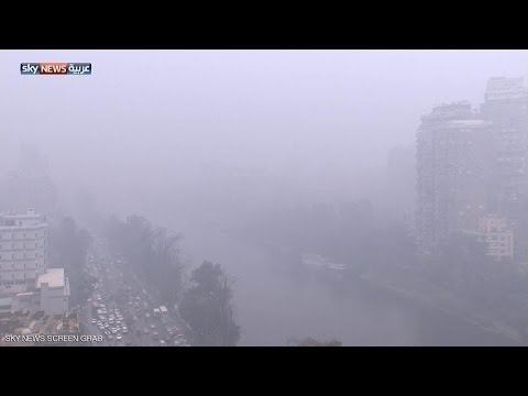 شاهد مصر تشهد موجة برد لأول مرة منذ أعوام