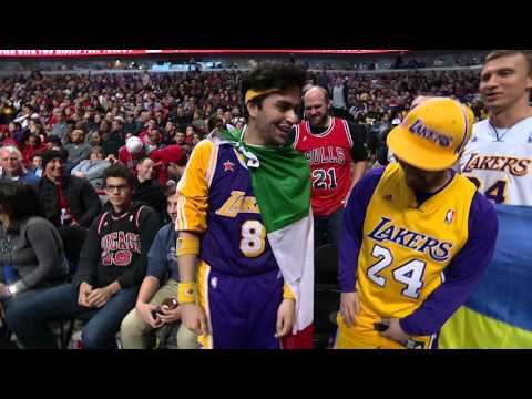 تحية خاصة لأسطورة السلة كوبى براينت في آخر مواسمه