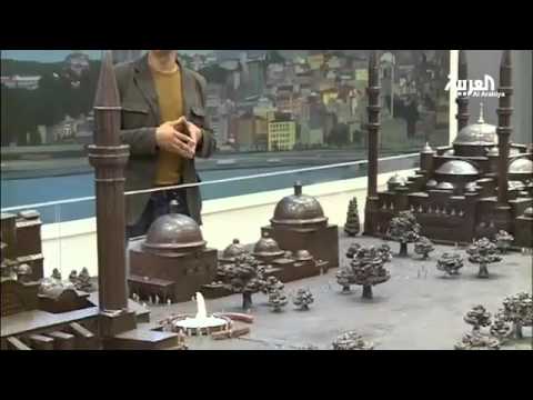 شاهد اسطنبول تروي تاريخها بمجسمات الشوكولاته