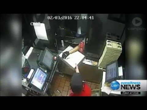 سوء الحظ يفسد محاولة سرقة مطعم