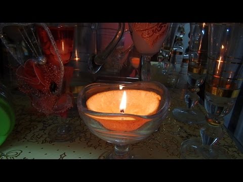 شاهد طريقة تحويل قشرة البرتقال إلى شمعة