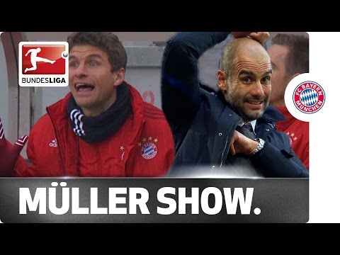 شاهد بوندسليغا تقدم الدليل على روح توماس مولر الفكاهية