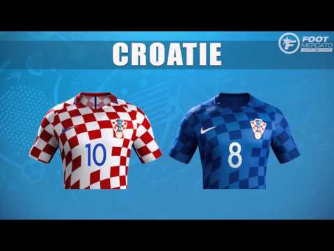 القمصان الرسمية للفرق المشاركة في يورو 2016