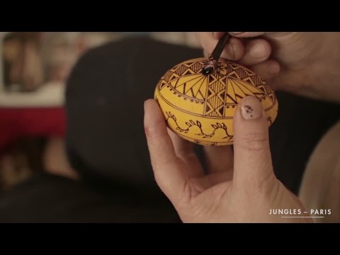 شاهد روائع فن الرسم على البيض فى رومانيا