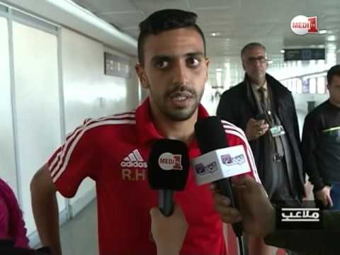 شاهد استقبال حماسي كبير لبعثة الوداد في مطار محمد الخامس